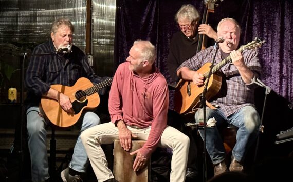 Courtesy Photo
Tim Couldn’t Make It — seen here with band members (from left) Rick Dahms, Wes Peterson, Bruce Phares and Doug Pine — will play a farewell concert for Dahms on Friday, Nov. 14.