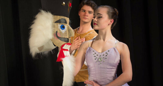 Jeff Dunnicliff Photo
“Nutcracker” flashback: In 2018, island dancers Duncan Barlow and Mia Giovanna Kuzma soared in “The Nutcracker” at Vashon Center for the Arts. Barlow is now a professional dancer with Ballet Tuscon, and Kuzma is studying dance at Pittsburgh’s prestigious Point Park University. See the next generation of island dancers in this year’s “Nutcracker” at Vashon Center for the Arts, with performances from Dec. 4-7.