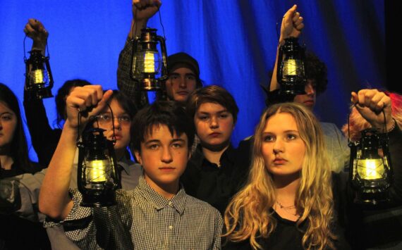 Sebastian Gallez Photo
Cast members of Vashon High School’s upcoming production of “Our Town.”