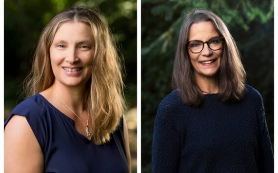 Heidi Grimsley and Leslie Ferriel