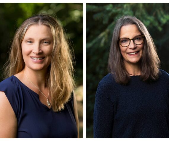 <p>Heidi Grimsley and Leslie Ferriel</p>