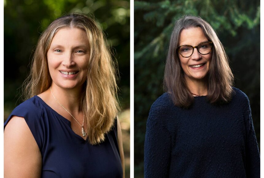 <p>Heidi Grimsley and Leslie Ferriel</p>