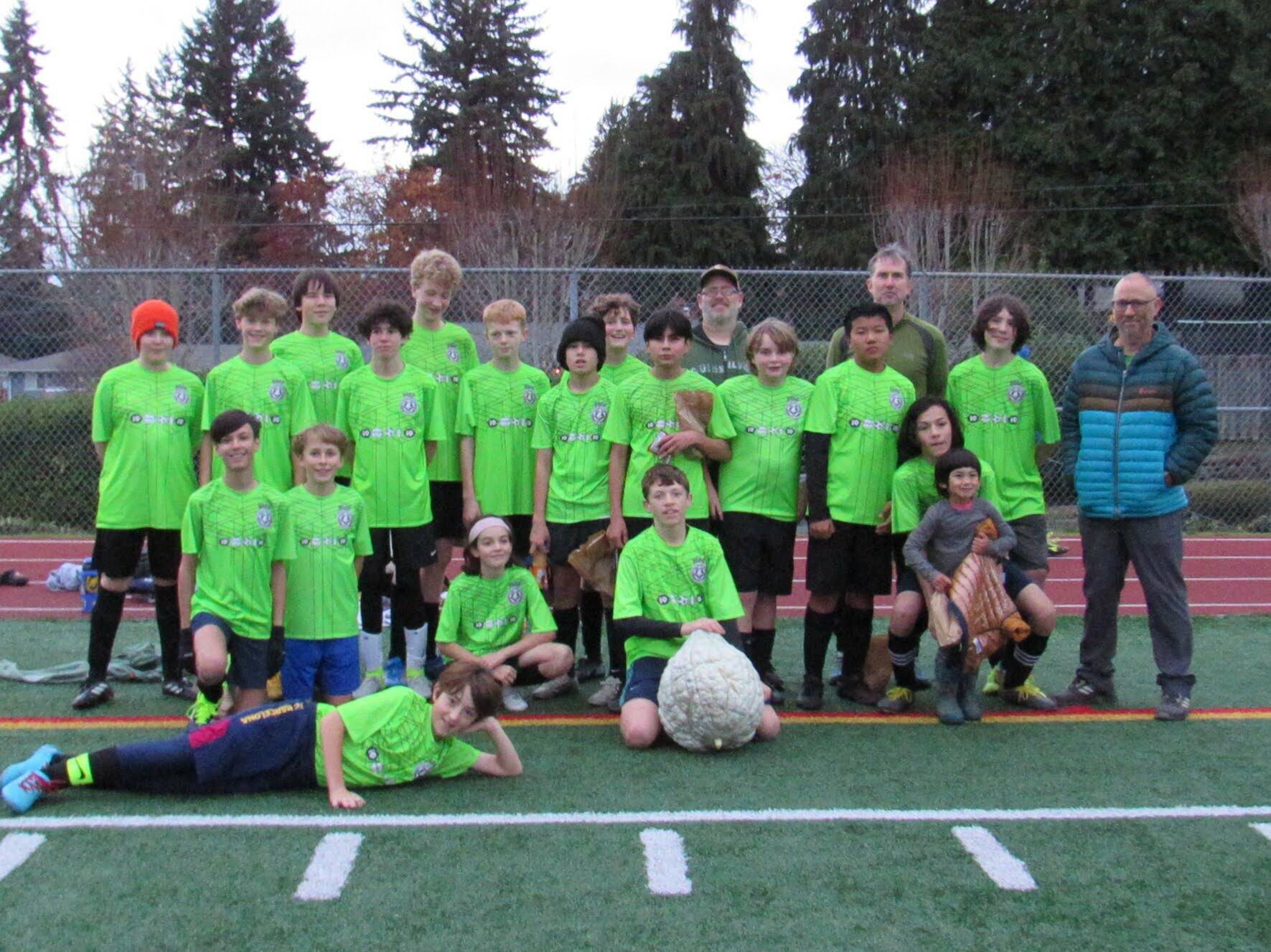 Vashon club teams celebrate soccer titles at Tacoma Stars game | Vashon-Maury Island Beachcomber