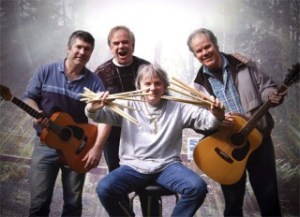 Drummer Thom Mooney will play with the popular Island band The Doily Brothers.