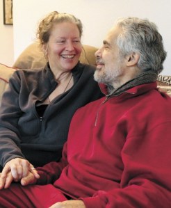 Carol Lutra-Johns and Geoff Johns say they consider Geoff’s cancer a “healing opportunity” and are working together on his treatment.