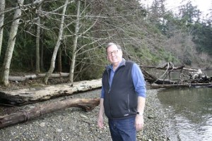 Don Asher says the new development on Colvos Passage will include shared beach rights.