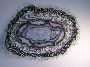 Paper cutout by Ann Leda Shapiro.