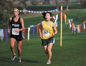 With 200 meters to go