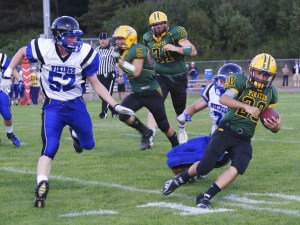 Pirate freshman Clyde Pruett