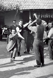 A Macedonian wedding celebration graces the cover of 'Playing 'Til Your Soul Comes Out!'