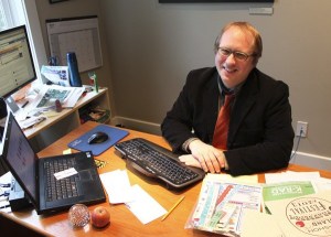 Jim Marsh became the director of the Vashon Maury Island Chamber of Commerce a year ago.