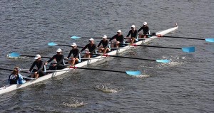 The women's eight from Vashon rows to a remarkable ninth-place finish in Boston last weekend.