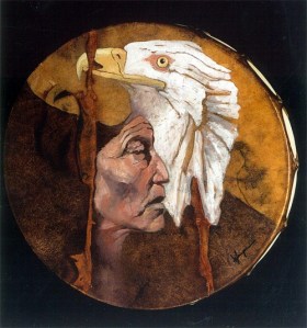 A musical instrument by Paula Allegrini will be shown at Café Luna.