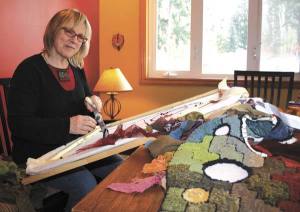 Kira Bacon left a corporate job to become a fiber artist