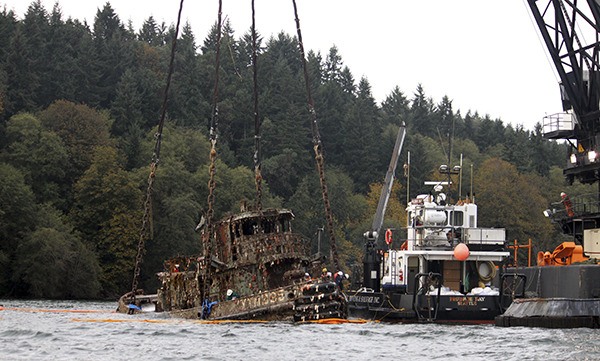 Sunken tugboat emerges with a story | Vashon-Maury Island Beachcomber