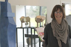 Julie Speidel in her Vashon studio.