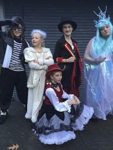 The cast of “The Snow Queen” will perform this weekend.
