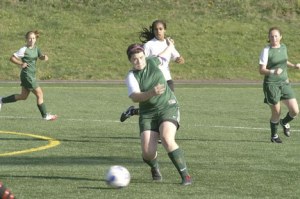 Vashon defender Brooke Pringle