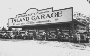 The McFeeds building was once a bustling garage.