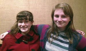 Lily Robinthal and Rain O’Shine