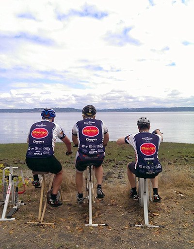 Willy Nilly regulars put in some extra work at Portage.