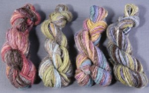 Yarn skeins by Kim McDonald.