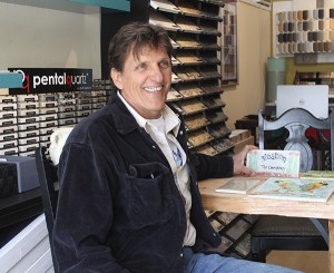 David Blad of Vashon Tile Company now shares a showroom with Roadside Attraction Design Studio.