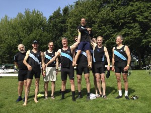 Courtesy Photo Celebrating their silver-medal finish