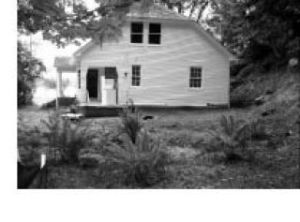 The Belle Baldwin House after the park district’s clearing work at the site.