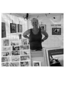 Rondi Lightmark shows her work last year.