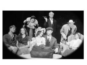 Islanders rehearse the famed Oscar Wilde play. From left to right are Alexander Nicholas