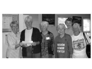 MAYORAL SUPPORT: Chamber President Melinda Sontgerath