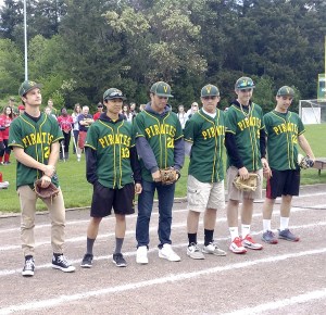 Pictured left to right: Logan Hawkins