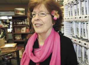 Kathleen Fitch moved to her new space last month.