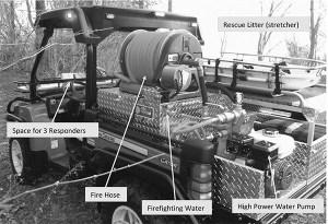 Vashon Island Fire & Rescue and VashonBePrepared will soon have use of a Gator such as this one