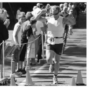 Aaron Burby was the overall 10K winner after years of trying.