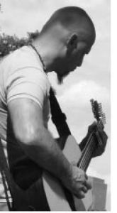 Darrin Kobetich’s repertoire includes Appalachian music.