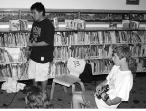Guitar Hero is one of the activities at LateNight @ the Library