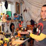 Island artist constructs new work out of old or discarded objects