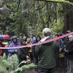 Land Trust opens trail named after islander
