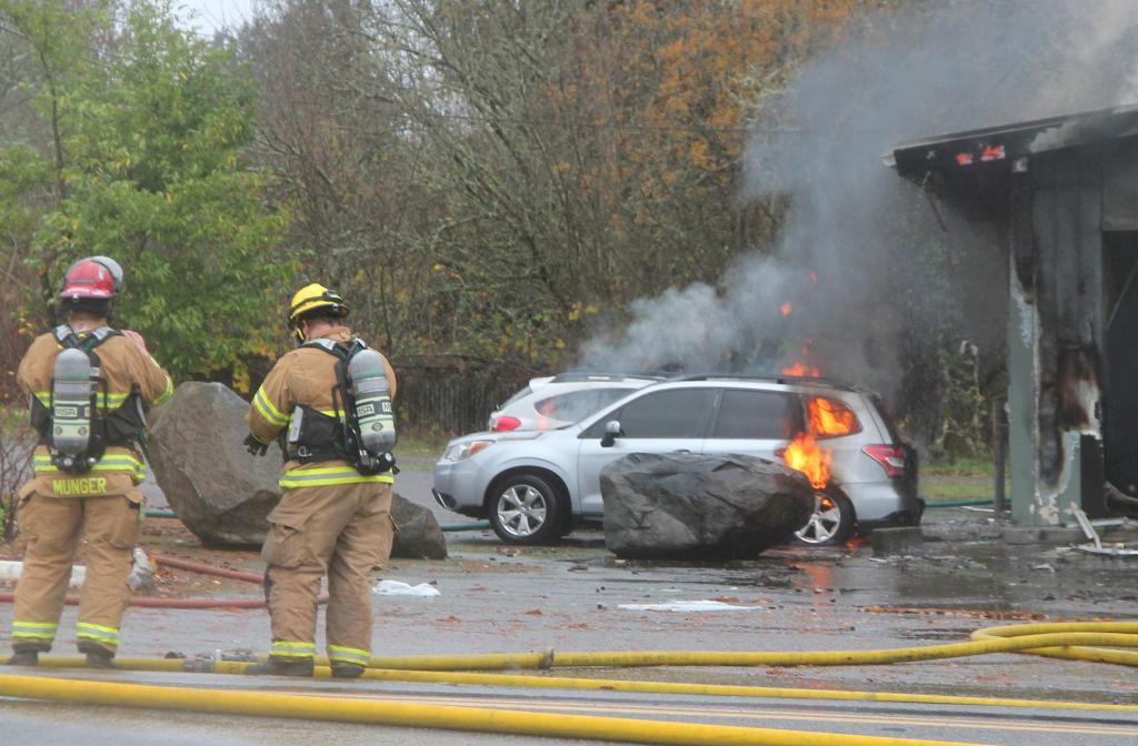 PHOTOS: Vashon Energy fire