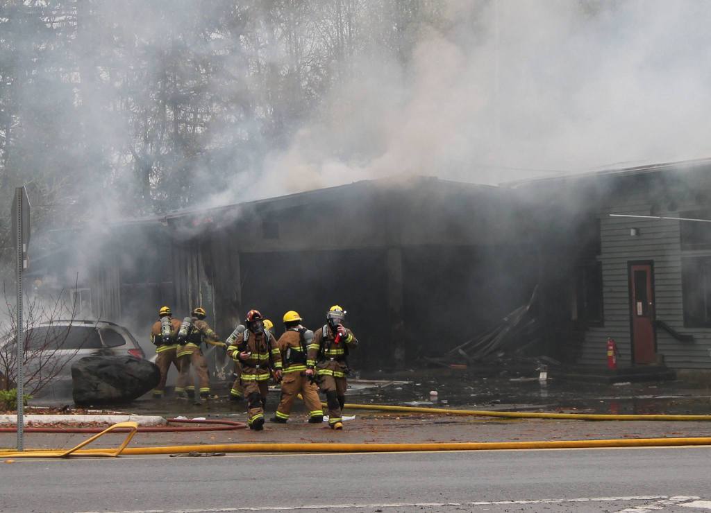 PHOTOS: Vashon Energy fire