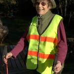 Dorothy Bauer, out for a walk (Courtesy photo)