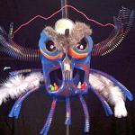 Interactive story told with puppets