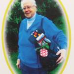 Nancy Radford and her backpack are running for Vashon&rsquo;s unofficial mayor title to benefit the Backpack Pantry. (Courtesy Photo)