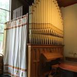 The fully-restored 1896 pipe organ at the Church of the Holy Spirit will be played in a benefit concert on Saturday. (Wally Fletcher Photo)