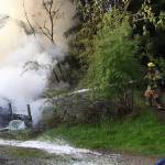 Firefighters respond to Sunday morning blaze