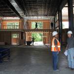 Open Space hits halfway mark on building renovation