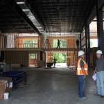 Open Space hits halfway mark on building renovation