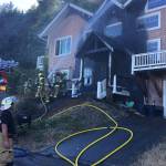 Fires damaged two homes last week